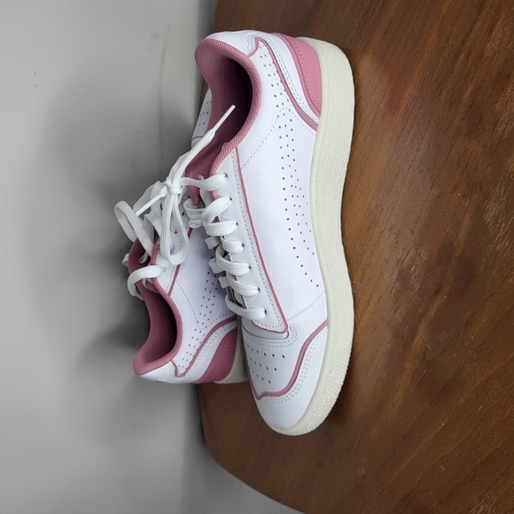 Puma White and Pink Retro Sneakers with Breathable Design Womens SIZE 8 - Picture 10 of 12